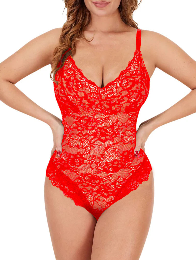 Shapewear Laced Bodysuit