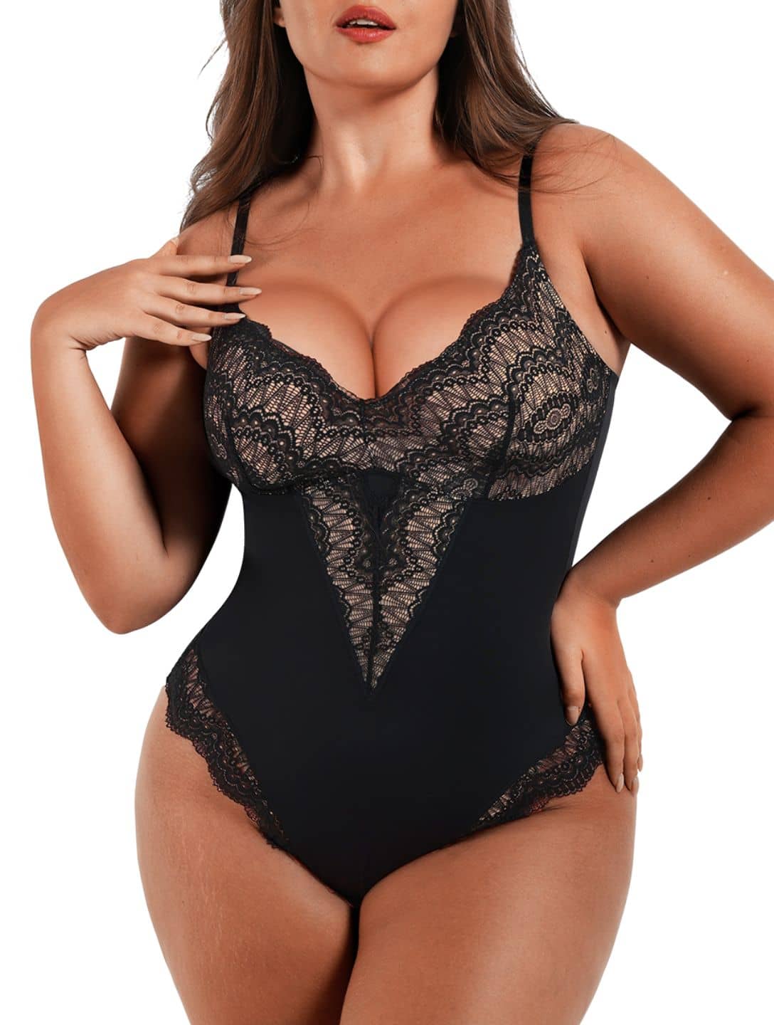 Half Laced Bodysuit